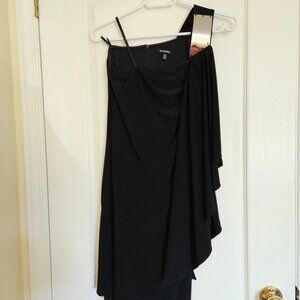 Le Chateau One-Shoulder Black Dress